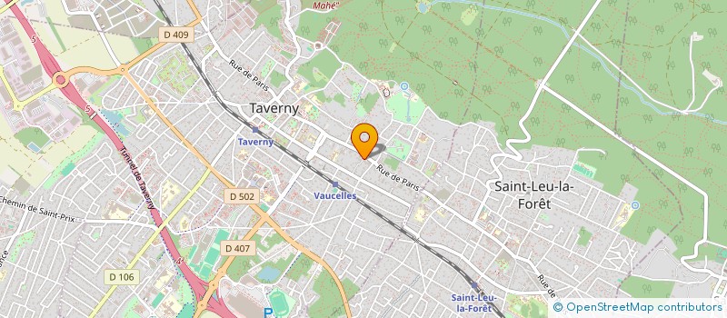 localisation de l'entreprise MADAME VERONIQUE FRELAUT à TAVERNY