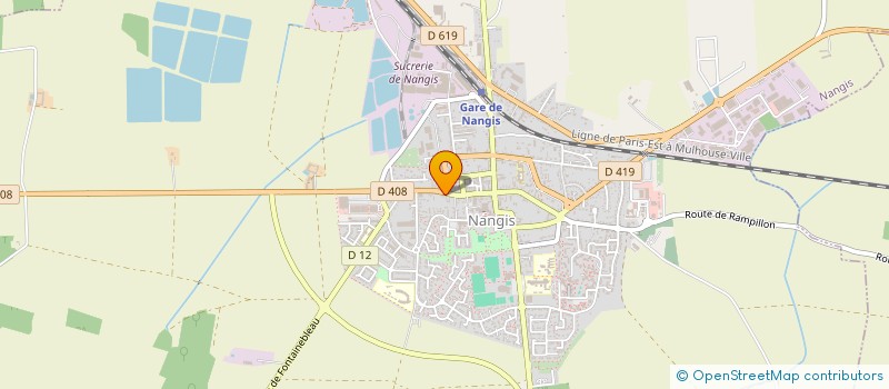 localisation de l'entreprise MADAME VERONIQUE FREMERY  NANGIS