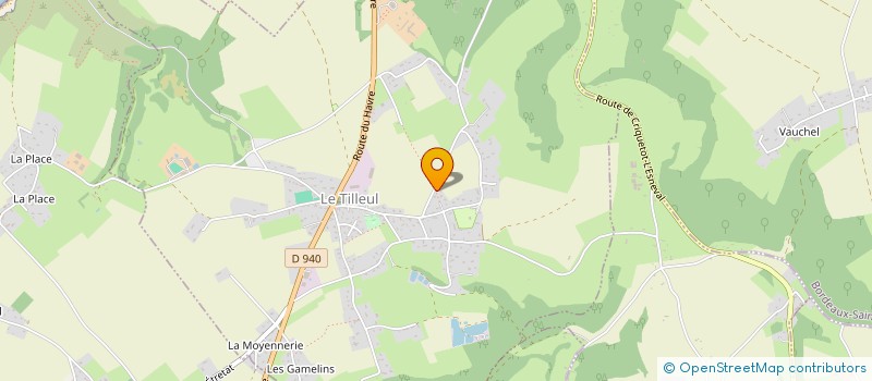 localisation de l'entreprise MADAME VERONIQUE FREVAL  LES LOGES