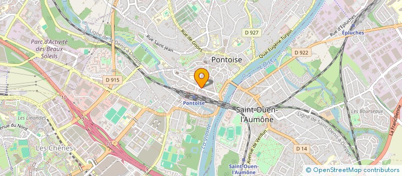 localisation de l'entreprise MADAME VERONIQUE FUEYO  PONTOISE