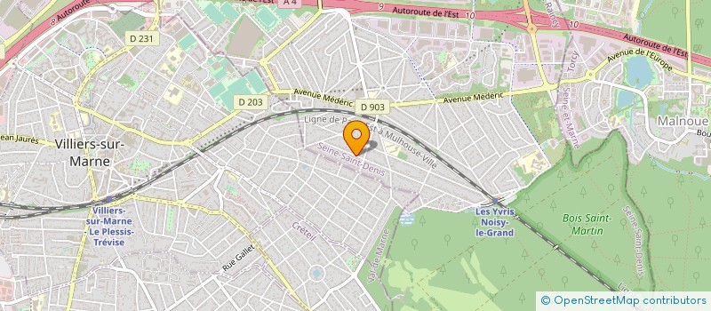 localisation de l'entreprise MADAME VERONIQUE GAFSOU à NOISY-LE-GRAND