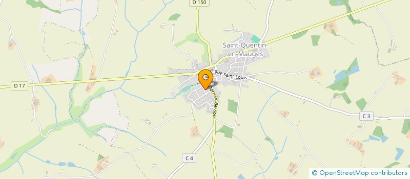 localisation de l'entreprise MADAME VERONIQUE GALLARD à MONTREVAULT-SUR-EVRE