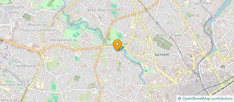 localisation de l'entreprise MADAME VERONIQUE GAMA à NANTES