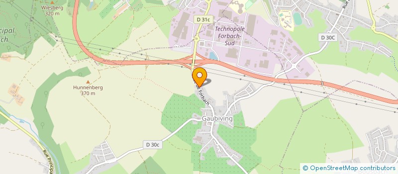 localisation de l'entreprise MADAME VERONIQUE GAMEL  FOLKLING