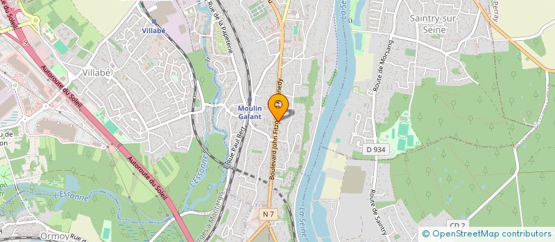 localisation de l'entreprise MADAME VERONIQUE GANDOLFINI à CORBEIL-ESSONNES