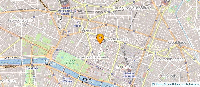 localisation de l'entreprise MADAME VERONIQUE GANEM  PARIS