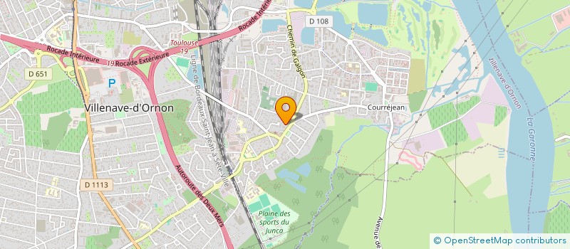 localisation de l'entreprise MADAME VERONIQUE GARCIA  VILLENAVE-D'ORNON