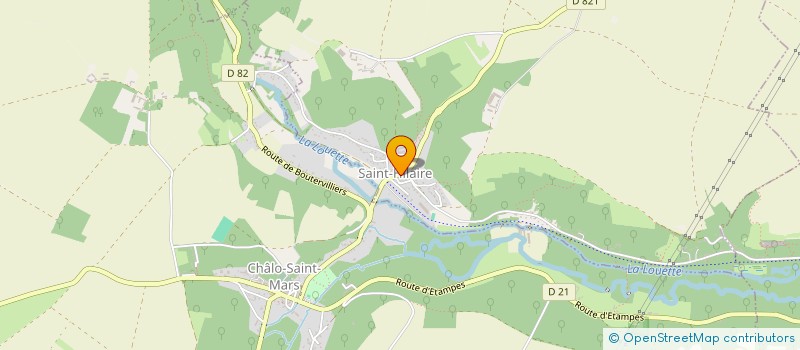 localisation de l'entreprise MADAME VERONIQUE GARNIER  SAINT-HILAIRE