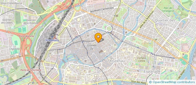 localisation de l'entreprise MADAME VERONIQUE GASCH  STRASBOURG