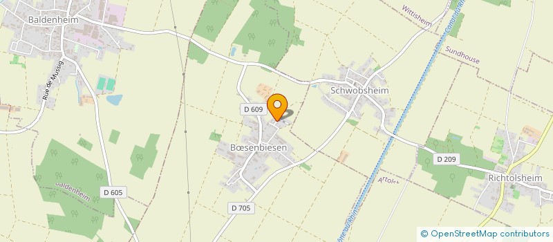 localisation de l'entreprise MADAME VERONIQUE GASCHY  BSENBIESEN