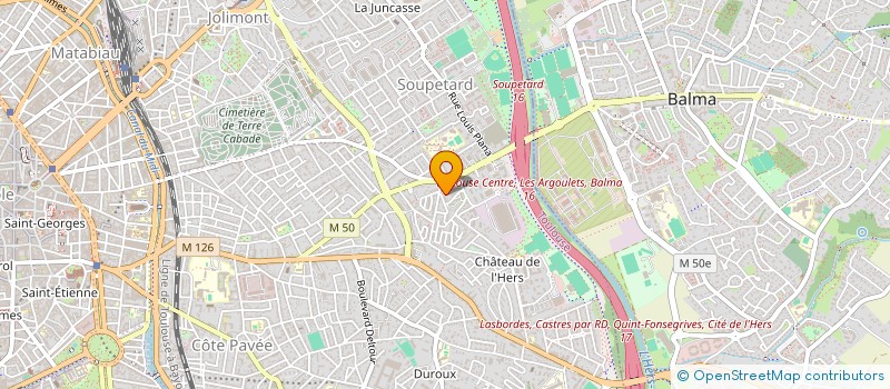 localisation de l'entreprise MADAME VERONIQUE GASTAL à TOULOUSE