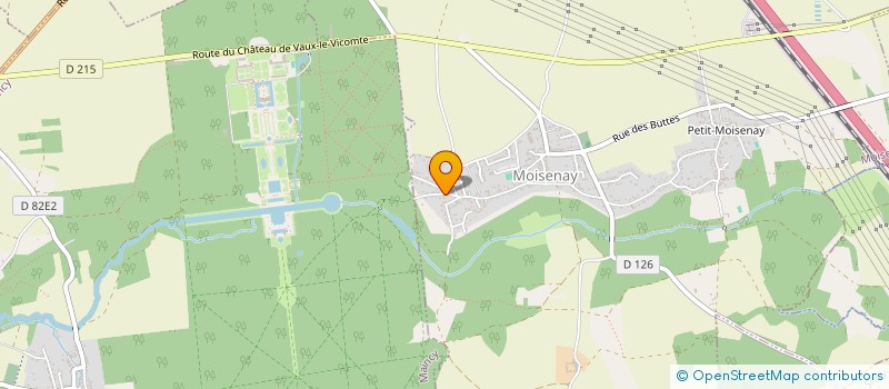 localisation de l'entreprise MADAME VERONIQUE GAUCI  MOISENAY