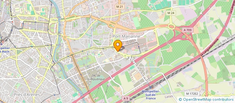 localisation de l'entreprise MADAME VERONIQUE GAUTIER à MONTPELLIER