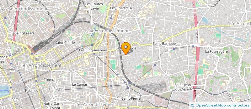 localisation de l'entreprise MADAME VERONIQUE GAZZOTTI à MARSEILLE