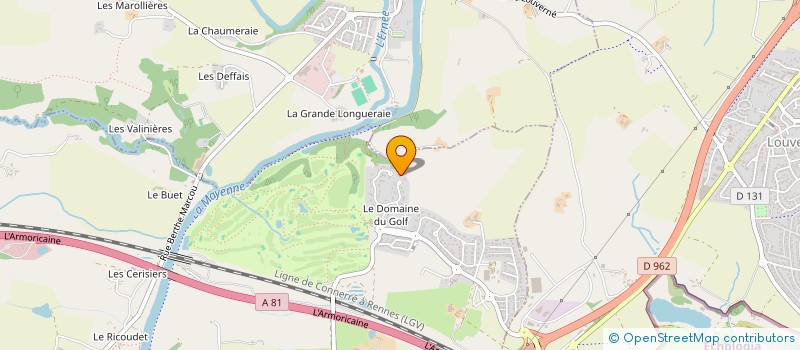 localisation de l'entreprise MADAME VERONIQUE GELFI  CHANGE