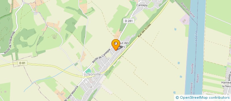 localisation de l'entreprise MADAME VERONIQUE GENEAU  NORVILLE