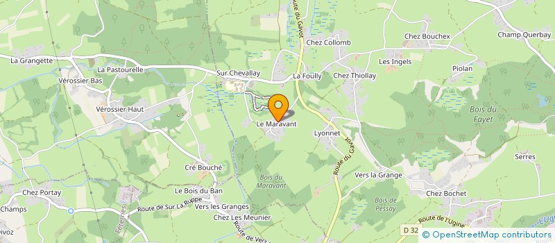 localisation de l'entreprise MADAME VERONIQUE GEORGEON à AURIAC-L'EGLISE