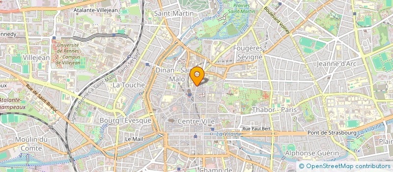localisation de l'entreprise MADAME VERONIQUE GERARD à RENNES