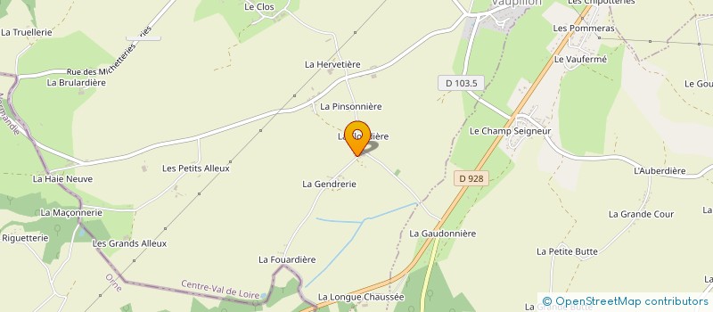 localisation de l'entreprise MADAME VERONIQUE GERMOND à VAUPILLON