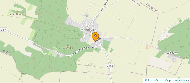 localisation de l'entreprise MADAME VERONIQUE GHERBEZZA  MONDEVILLE