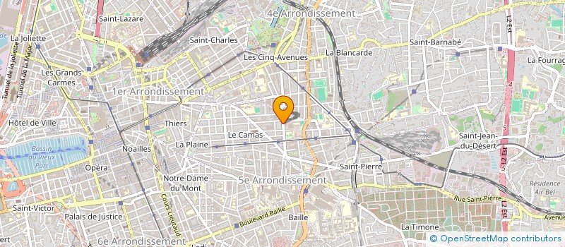 localisation de l'entreprise MADAME VERONIQUE GILETTA à MARSEILLE