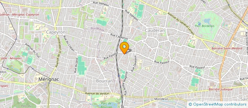 localisation de l'entreprise MADAME VERONIQUE GILLERON  BORDEAUX