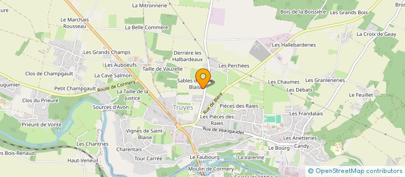 localisation de l'entreprise MADAME VERONIQUE GIMENEZ  LOCHES