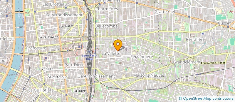 localisation de l'entreprise MADAME VERONIQUE GIORGI  LYON