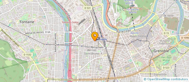 localisation de l'entreprise MADAME VERONIQUE GIRARD à GRENOBLE