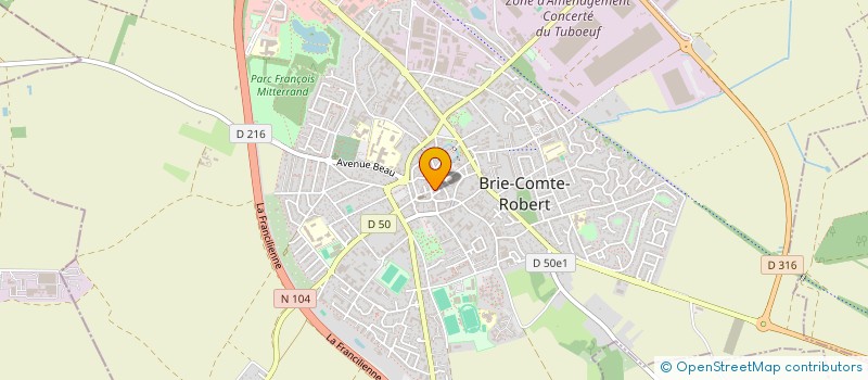 localisation de l'entreprise MADAME VERONIQUE GIRAUD à BRIE-COMTE-ROBERT