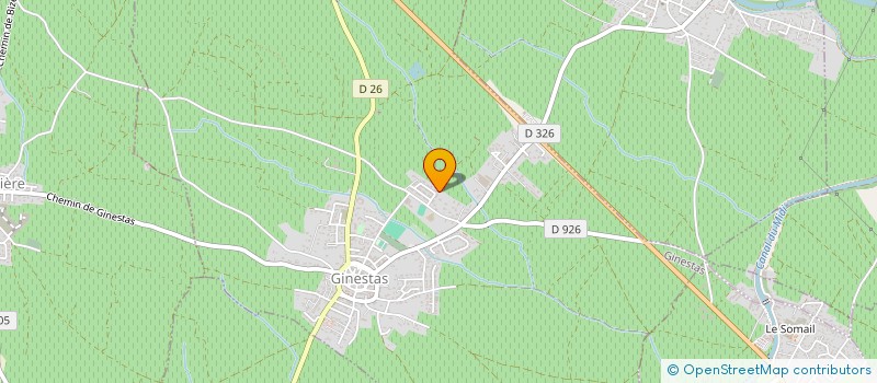 localisation de l'entreprise MADAME VERONIQUE GISPERT  GINESTAS