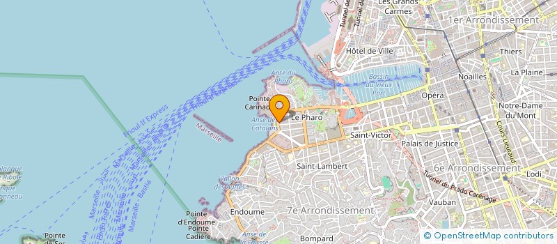 localisation de l'entreprise MADAME VERONIQUE GIVAUDAN à MARSEILLE