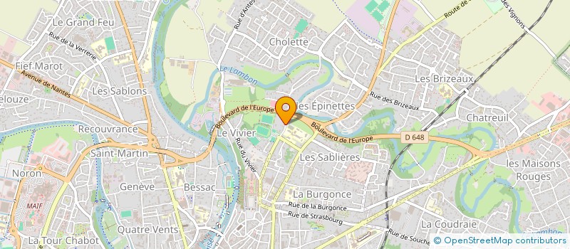 localisation de l'entreprise MADAME VERONIQUE GLAIS à NIORT