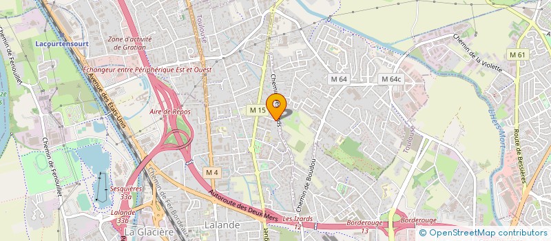 localisation de l'entreprise MADAME VERONIQUE GLEIZES à TOULOUSE