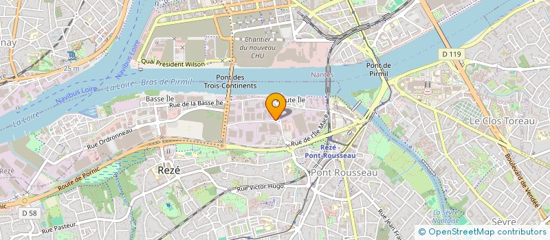 localisation de l'entreprise MADAME VERONIQUE GLORIA  REZE