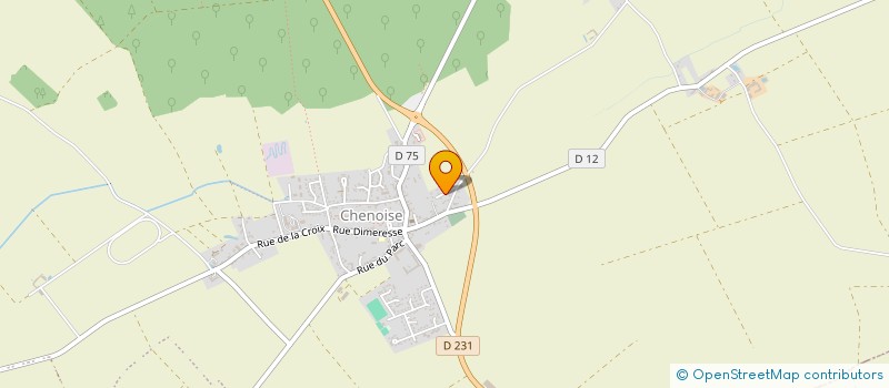 localisation de l'entreprise MADAME VERONIQUE GOBARDHAM  CHENOISE-CUCHARMOY