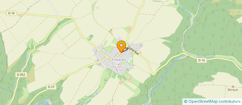 localisation de l'entreprise MADAME VERONIQUE GODEK  FILLIERES