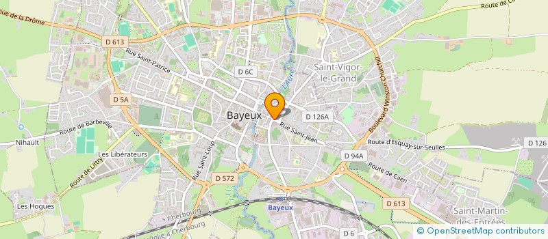 localisation de l'entreprise MADAME VERONIQUE GOERENOT à BAYEUX