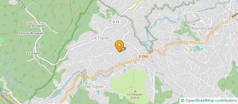 localisation de l'entreprise MADAME VERONIQUE GOLETTO à GRASSE