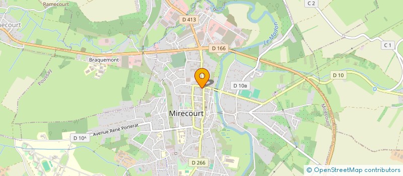 localisation de l'entreprise MADAME VERONIQUE GONANT  MIRECOURT