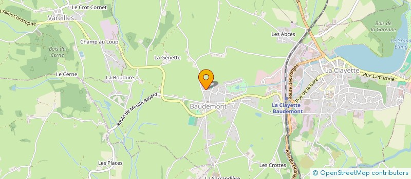 localisation de l'entreprise MADAME VERONIQUE GONCALVES à BAUDEMONT