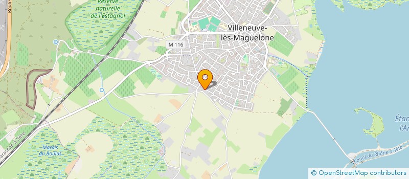 localisation de l'entreprise MADAME VERONIQUE GOUDE  VILLENEUVE-LES-MAGUELONE