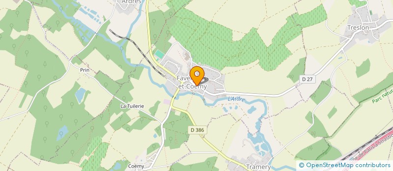 localisation de l'entreprise MADAME VERONIQUE GOUILLARD  NOUVION-SUR-MEUSE