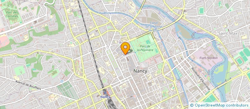 localisation de l'entreprise MADAME VERONIQUE GOUMENT à NANCY