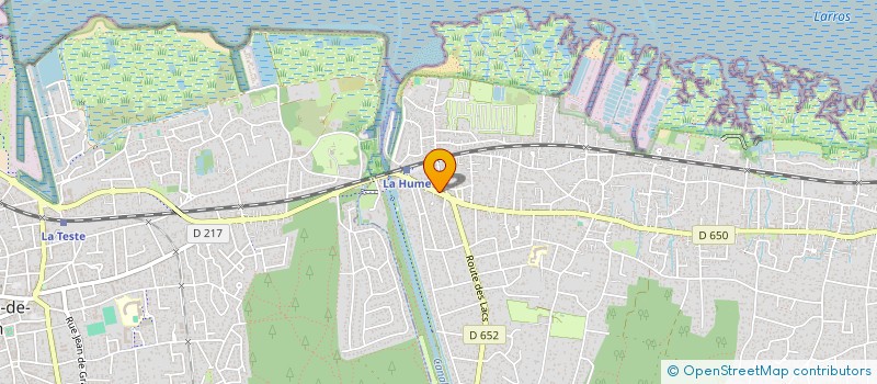 localisation de l'entreprise MADAME VERONIQUE GOUPIL à GUJAN-MESTRAS