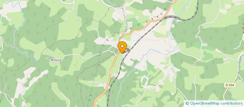 localisation de l'entreprise MADAME VERONIQUE GOURGUES  GAN