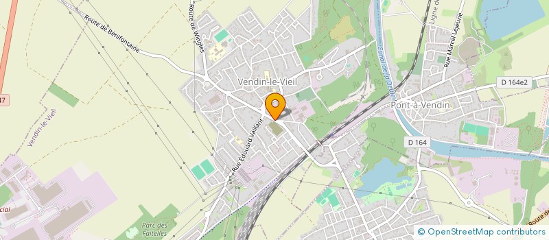 localisation de l'entreprise MADAME VERONIQUE GRANDYS  VENDIN LE VIEIL
