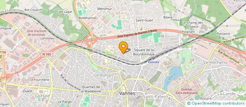 localisation de l'entreprise MADAME VERONIQUE GRANNET à VANNES