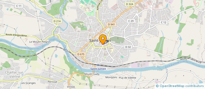 localisation de l'entreprise MADAME VERONIQUE GRATACOS-VILA  SAINT-JUNIEN