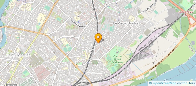 localisation de l'entreprise MADAME VERONIQUE GRATAS à NANTES